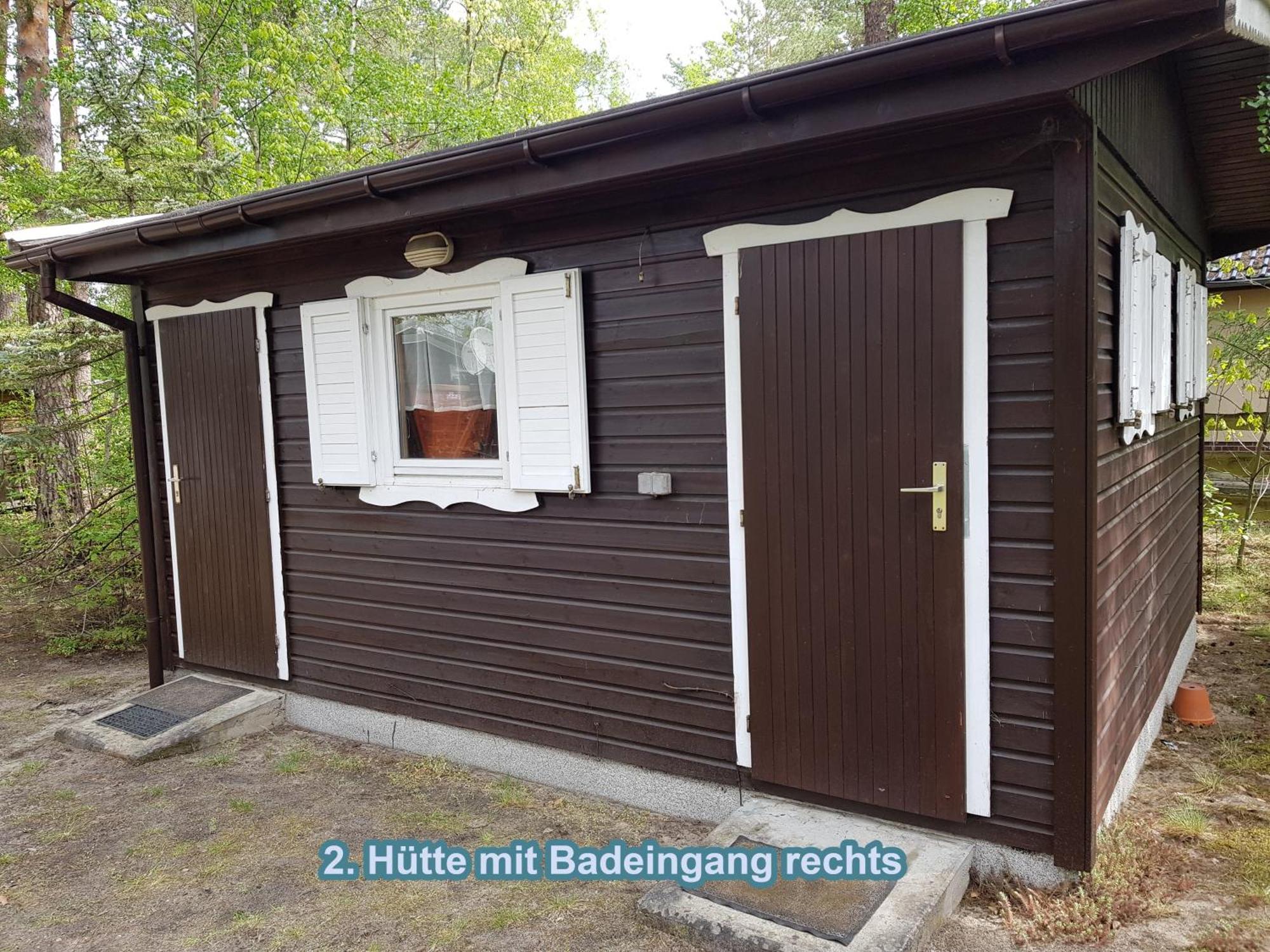 Hüttendorf für Euch alleine - geführter Yachtausflug nach Prieros inclusive! Groß Köris Exterior foto